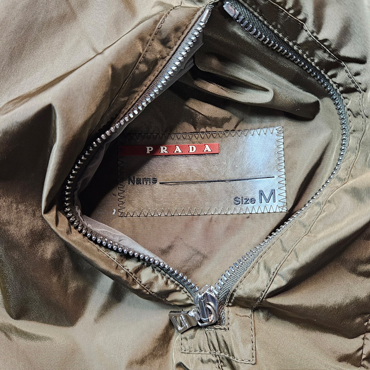 Prada Reversible Zip Up Sports Jacket