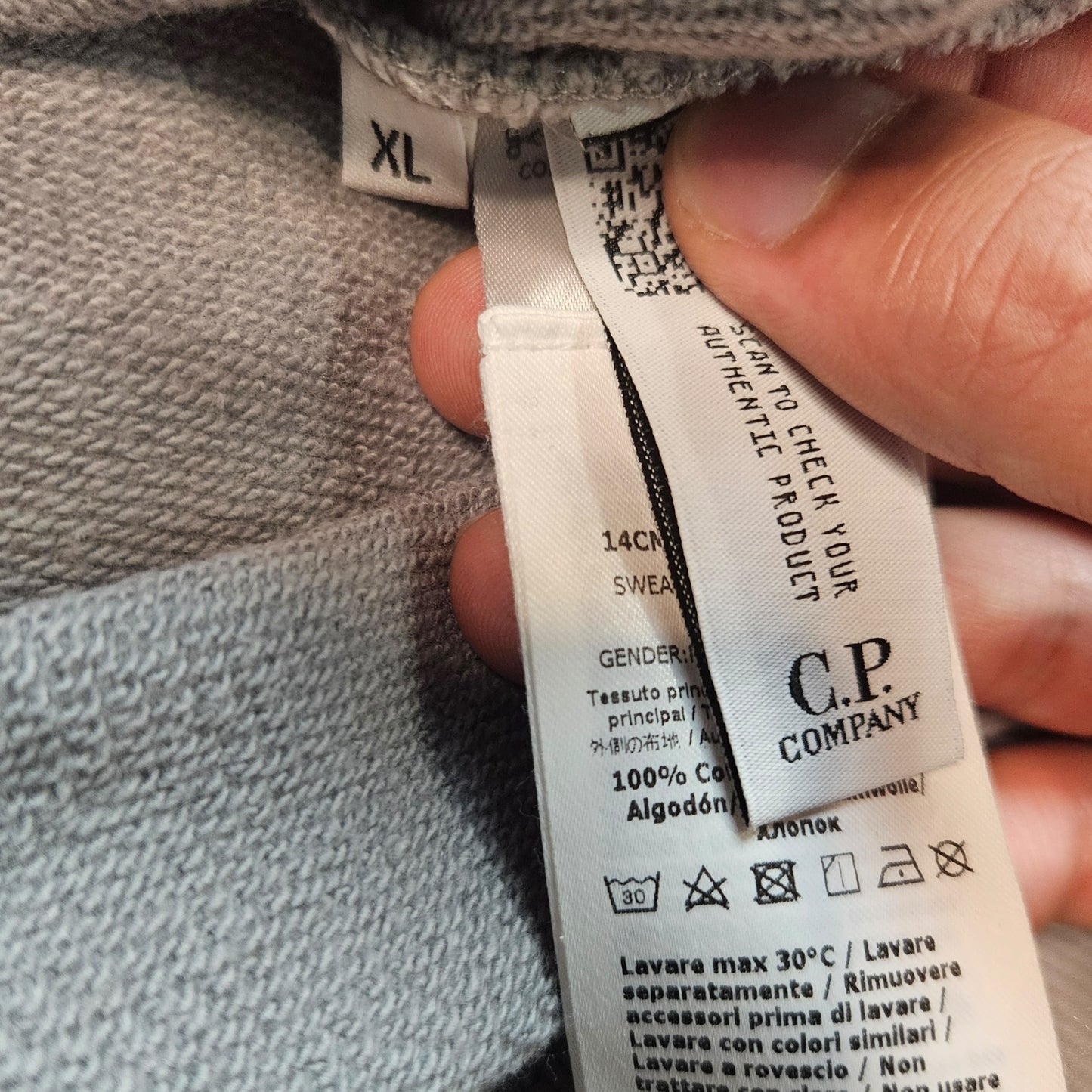 C.p. Company Lens Sweatshirt