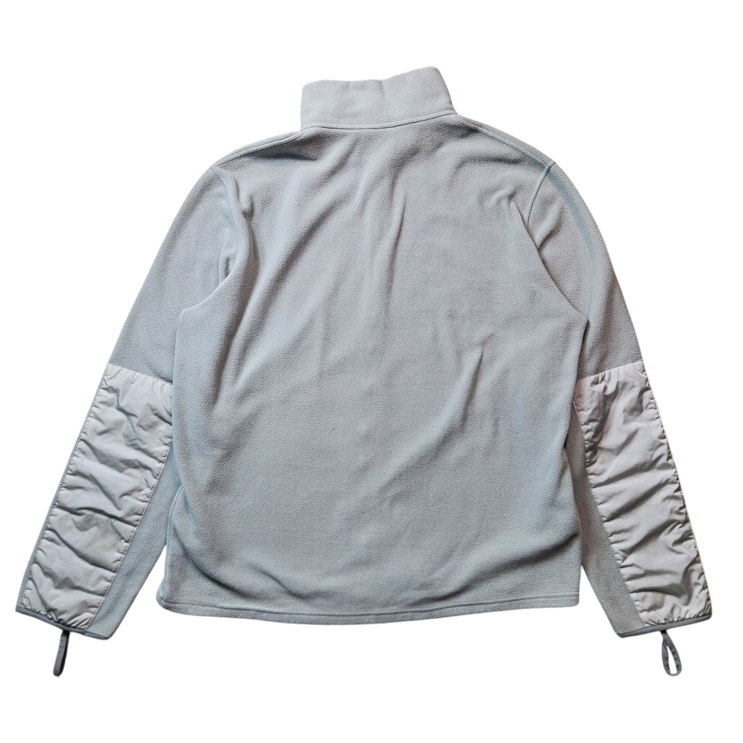 Prada Zip Up Fleece With Nylon Patches