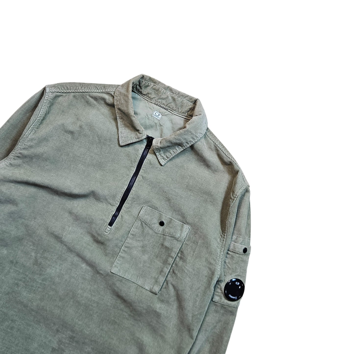C.P. Company Corduroy 1/4 Zip Overshirt