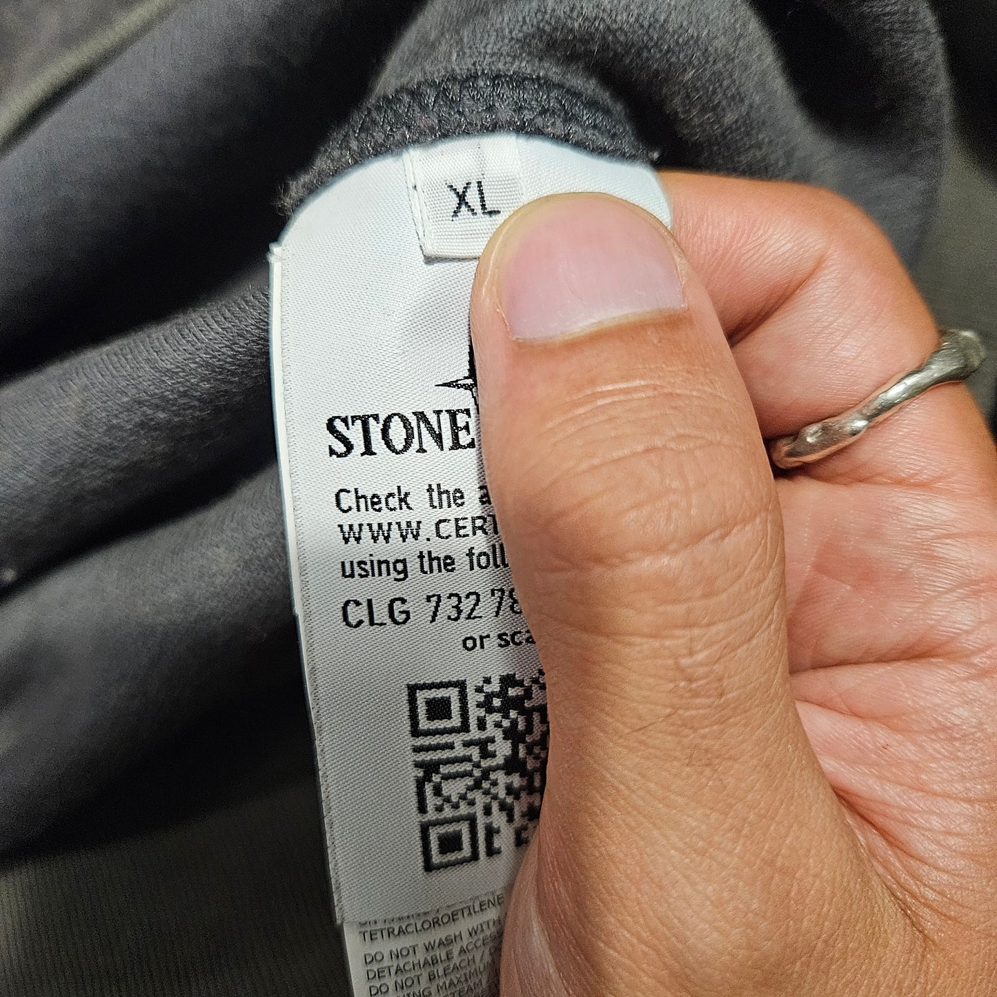 Stone Island Wool Sweatshirt With Ghost Badge