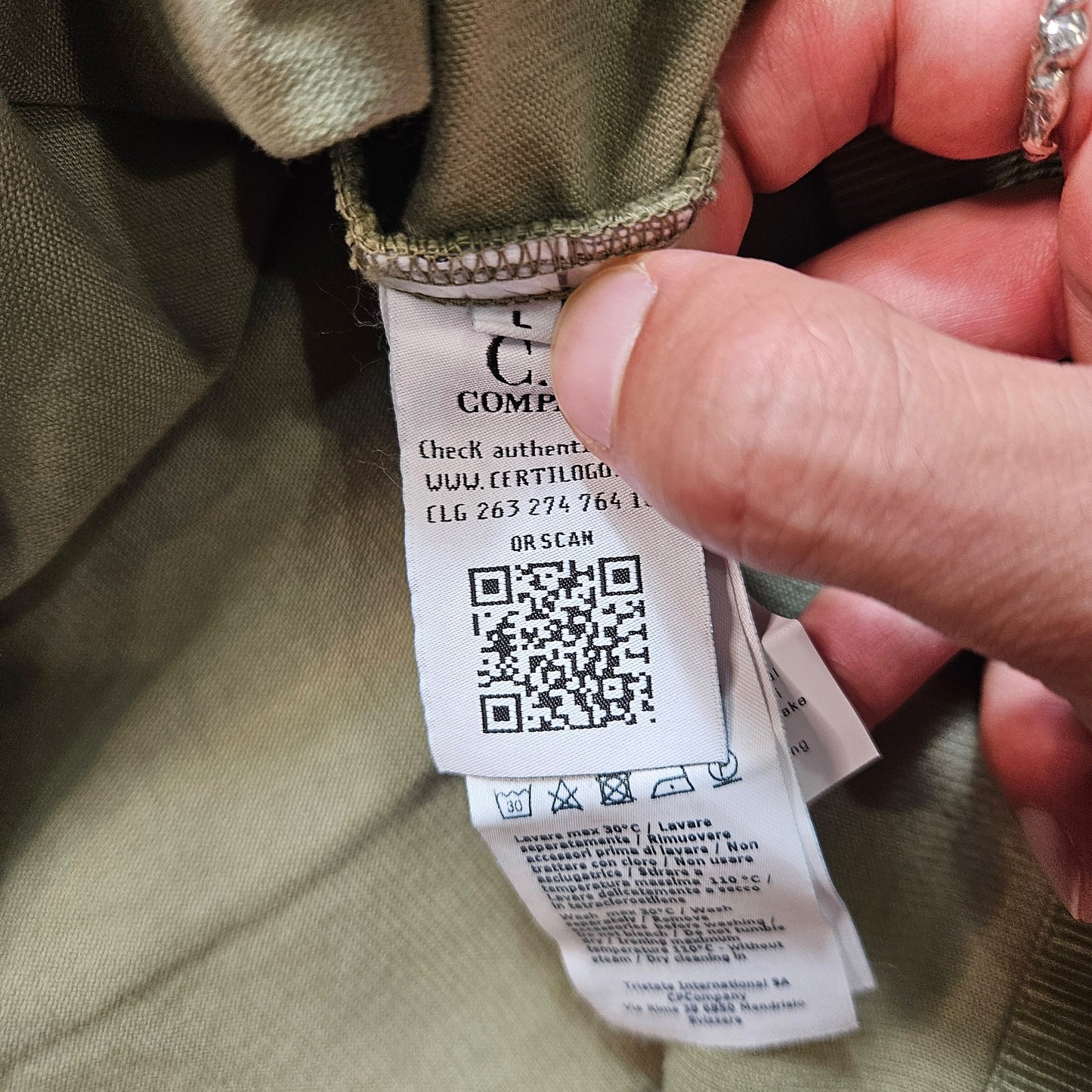 C.P. Company Corduroy 1/4 Zip Overshirt