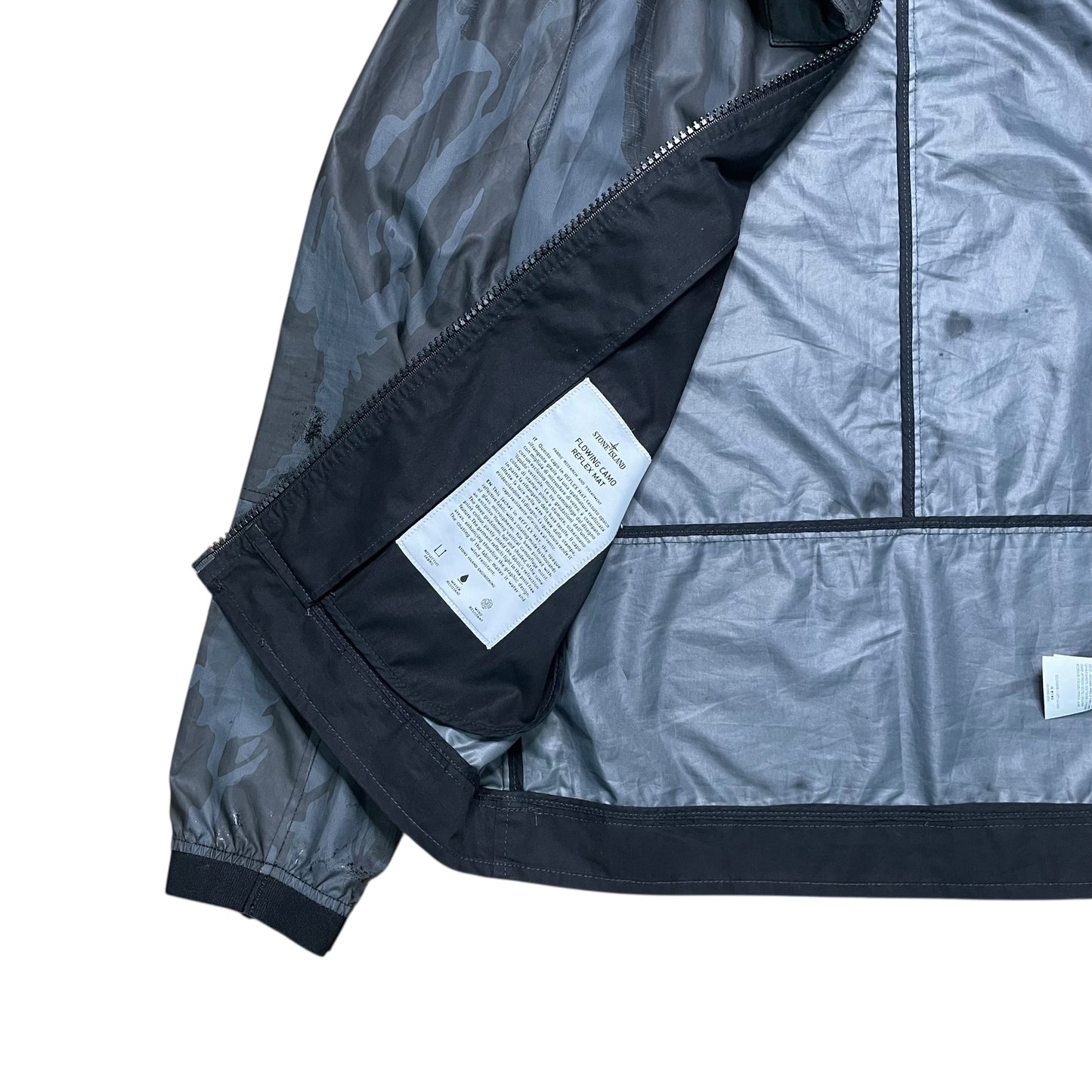 Stone Island Flowing Camo Reflective Jacket