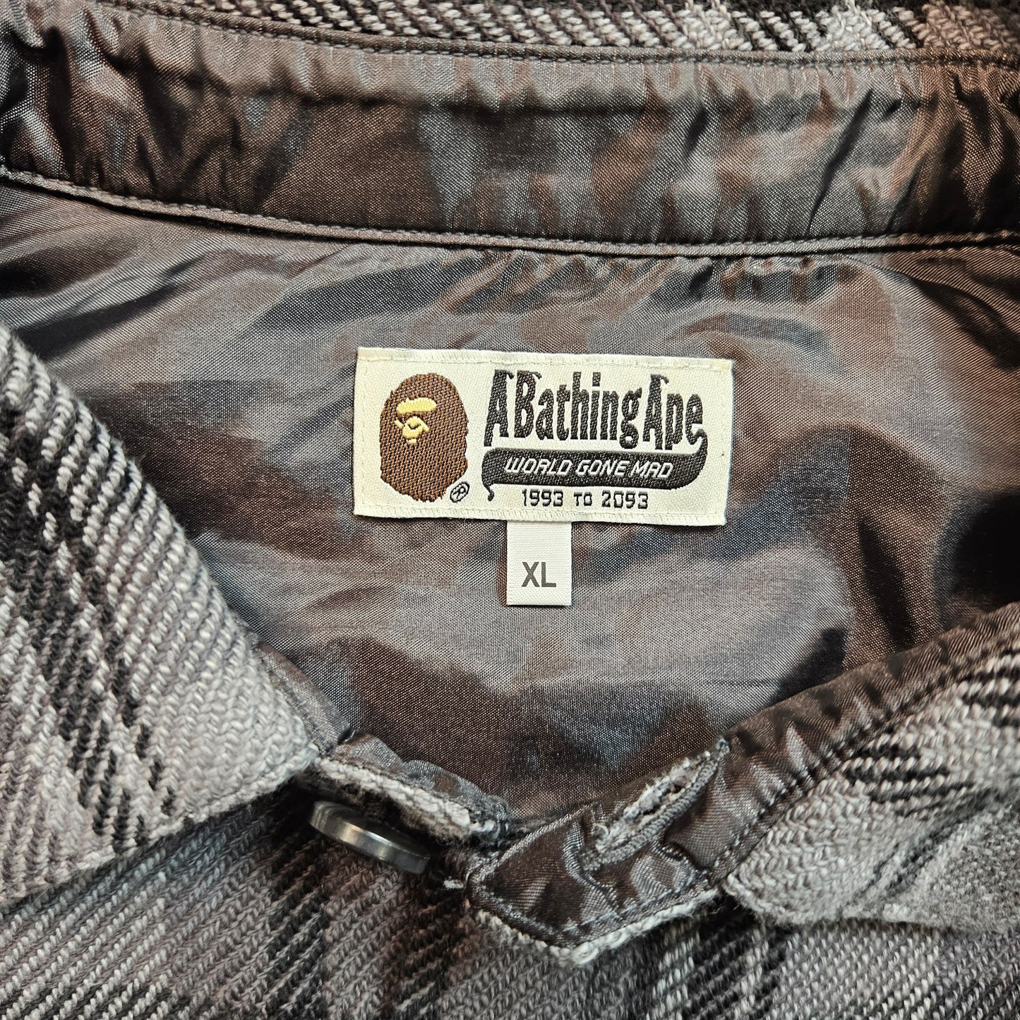 A Bathing Ape Check Flannel Shirt