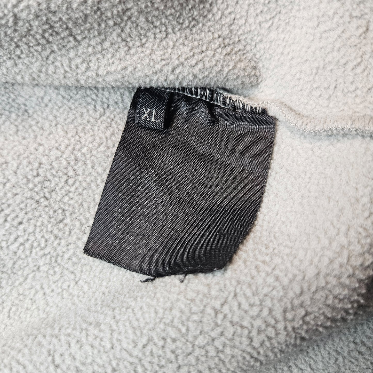Prada Zip Up Fleece With Nylon Patches