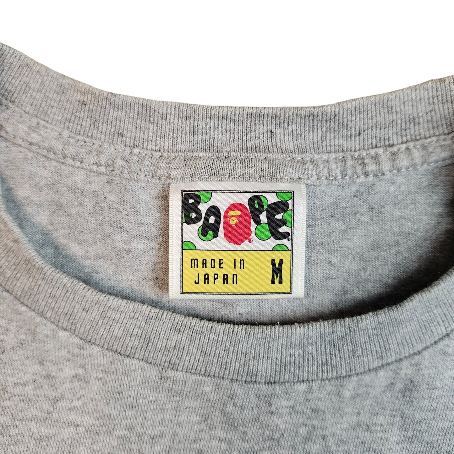 A Bathing Ape Spiral Text Tee
