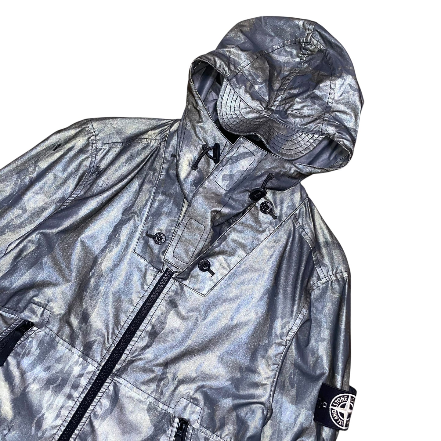 Stone Island Flowing Camo Reflective Jacket