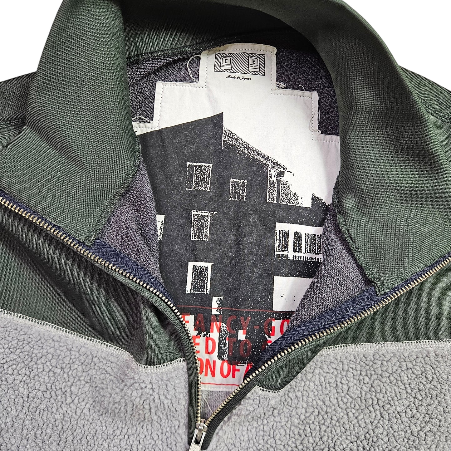 Cav Empt Half Zip Fleece Pullover