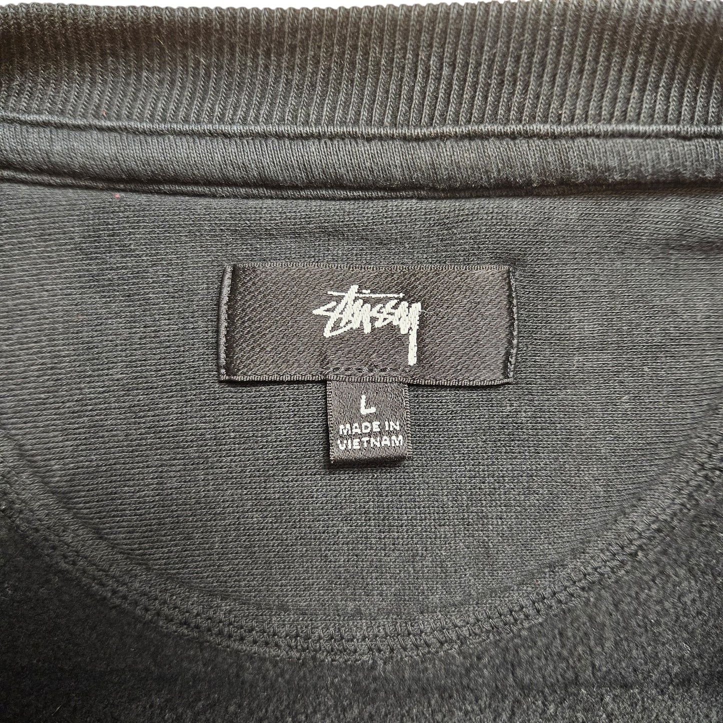 Stussy Small Logo Embroidered Sweatshirt