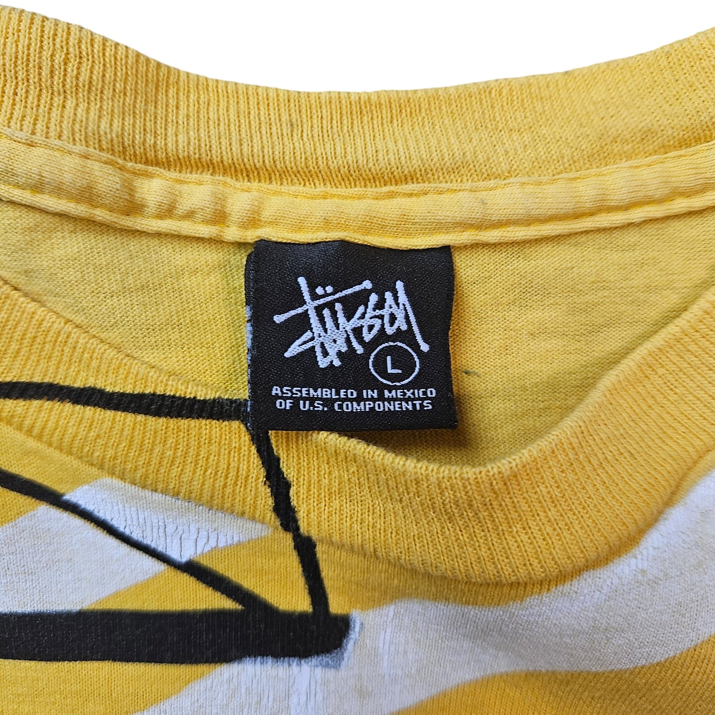 Stussy 00's Rock Band T-shirt