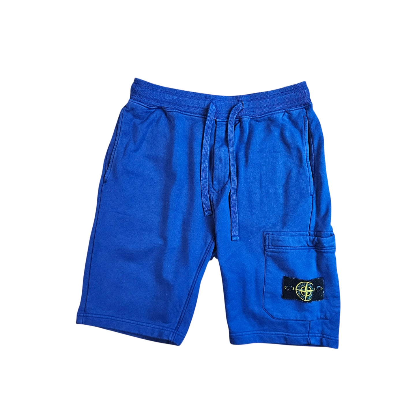 Stone Island Cotton Shorts With Badge