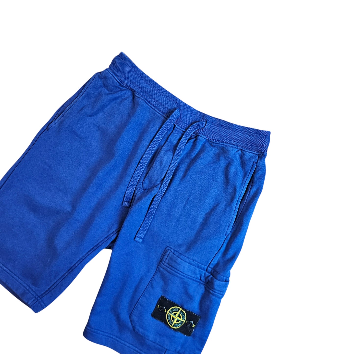 Stone Island Cotton Shorts With Badge