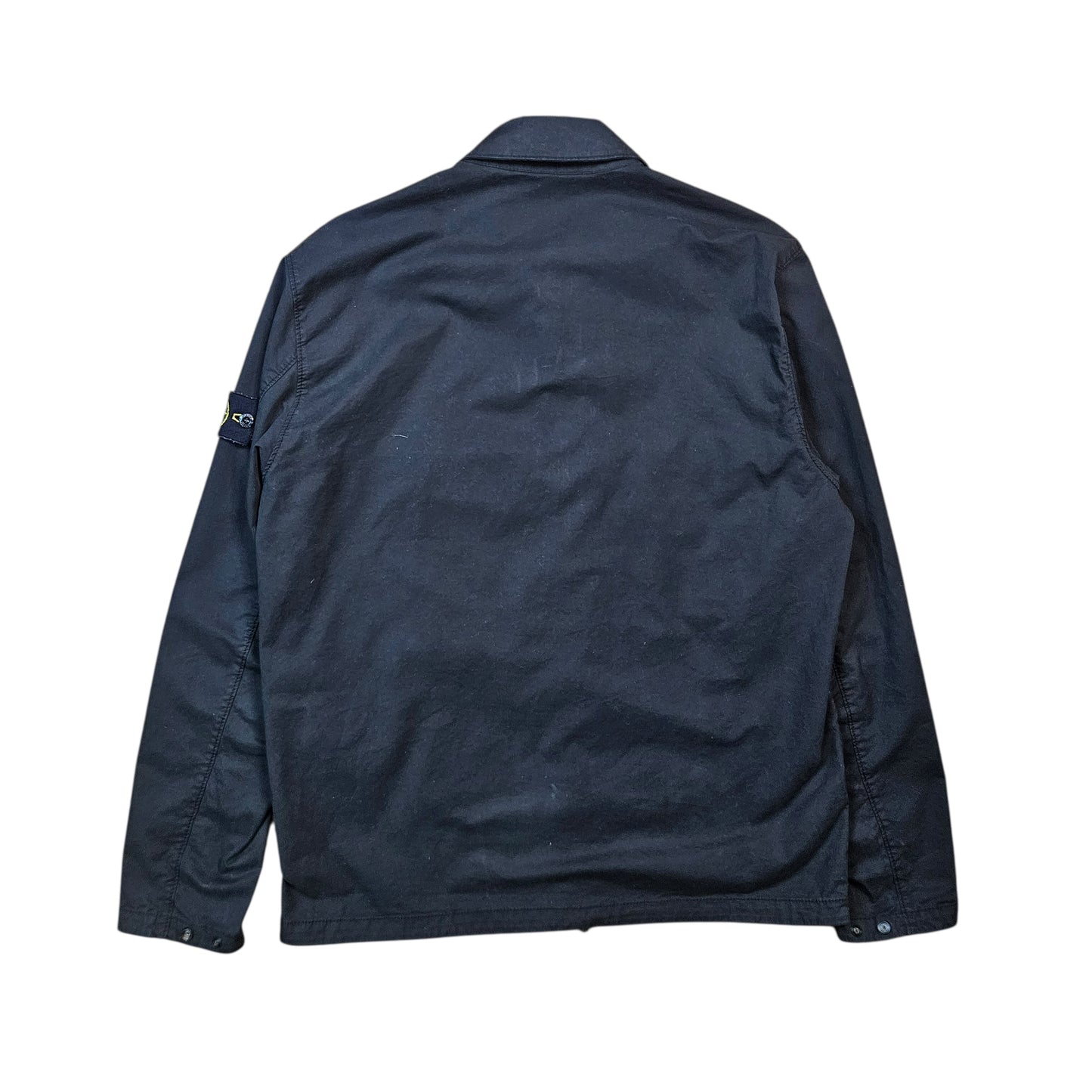 Stone Island Zip Overshirt With Chest Pockets