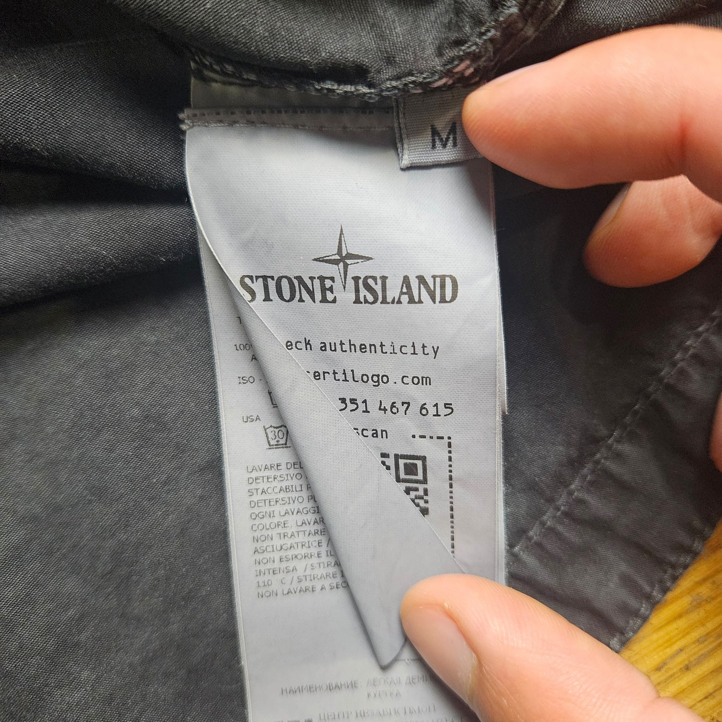 Stone Island Zip Overshirt With Chest Pocket