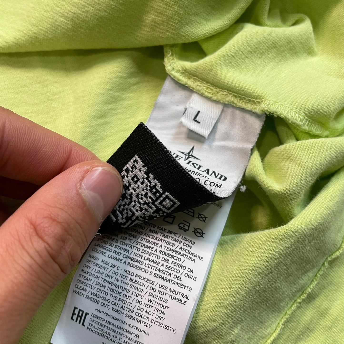 Stone Island Centre Logo Longsleeve T-shirt