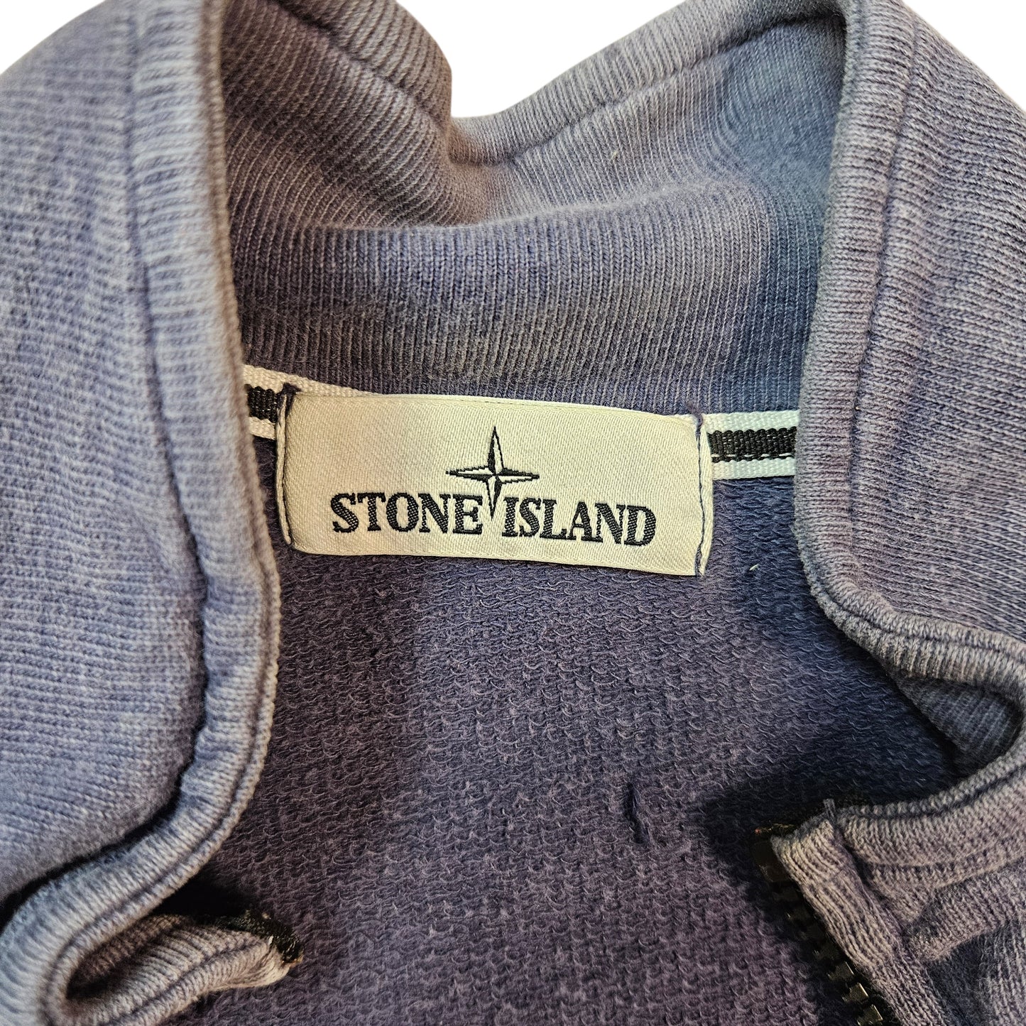 Stone Island Zip Up Sweatshirt