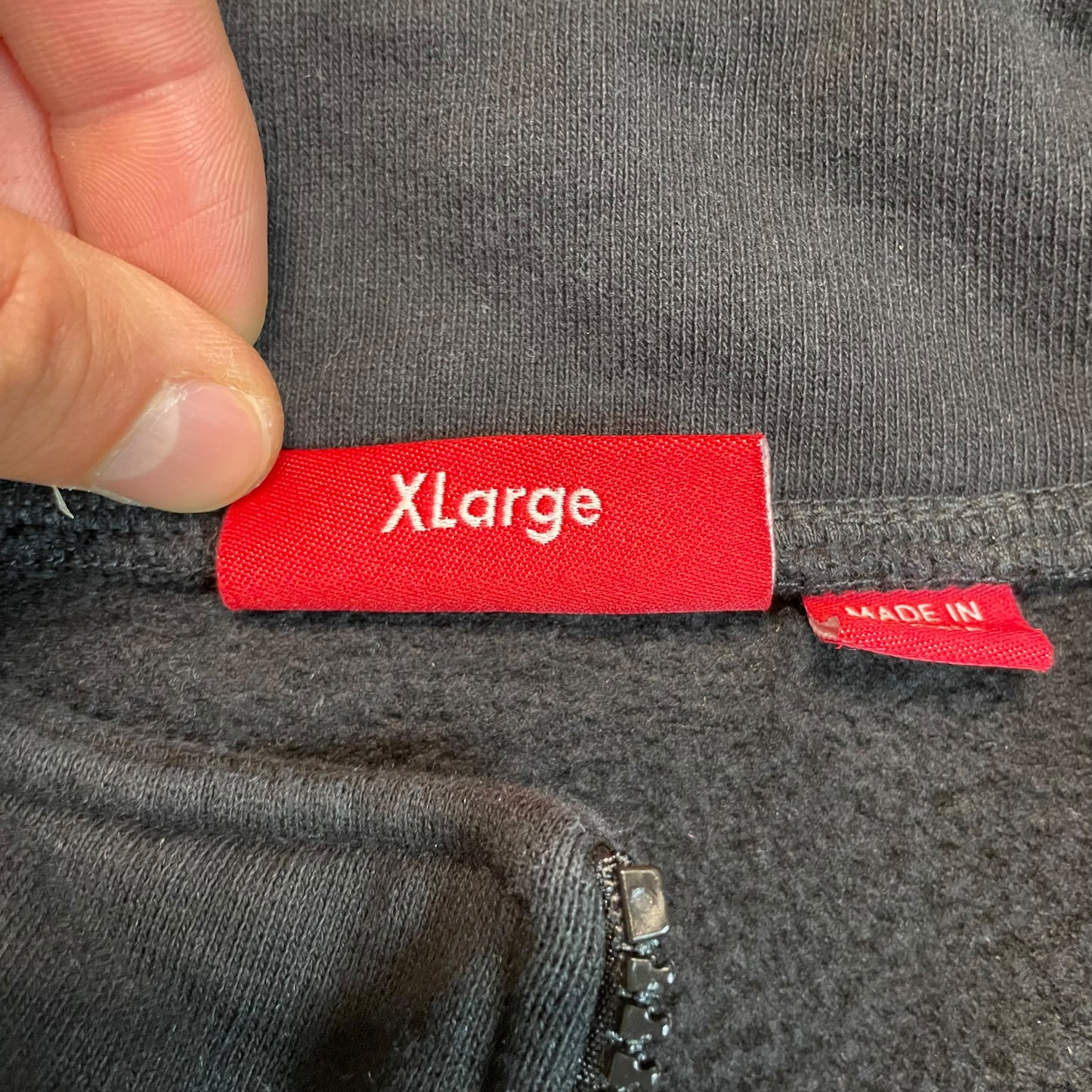 Supreme Milano Embroidered Half Zip Sweatshirt