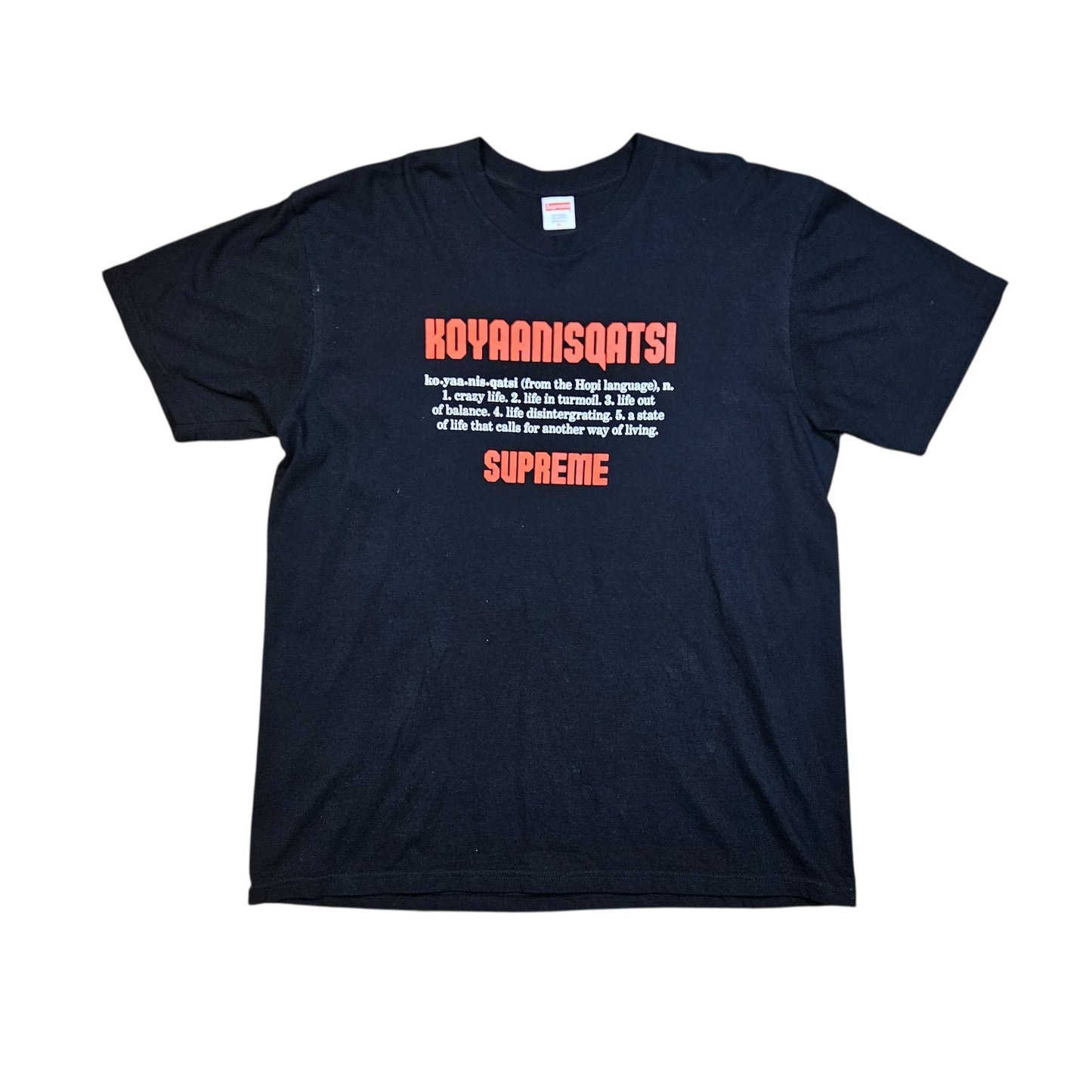 Supreme Koyaanisqatsi Graphic T-shirt