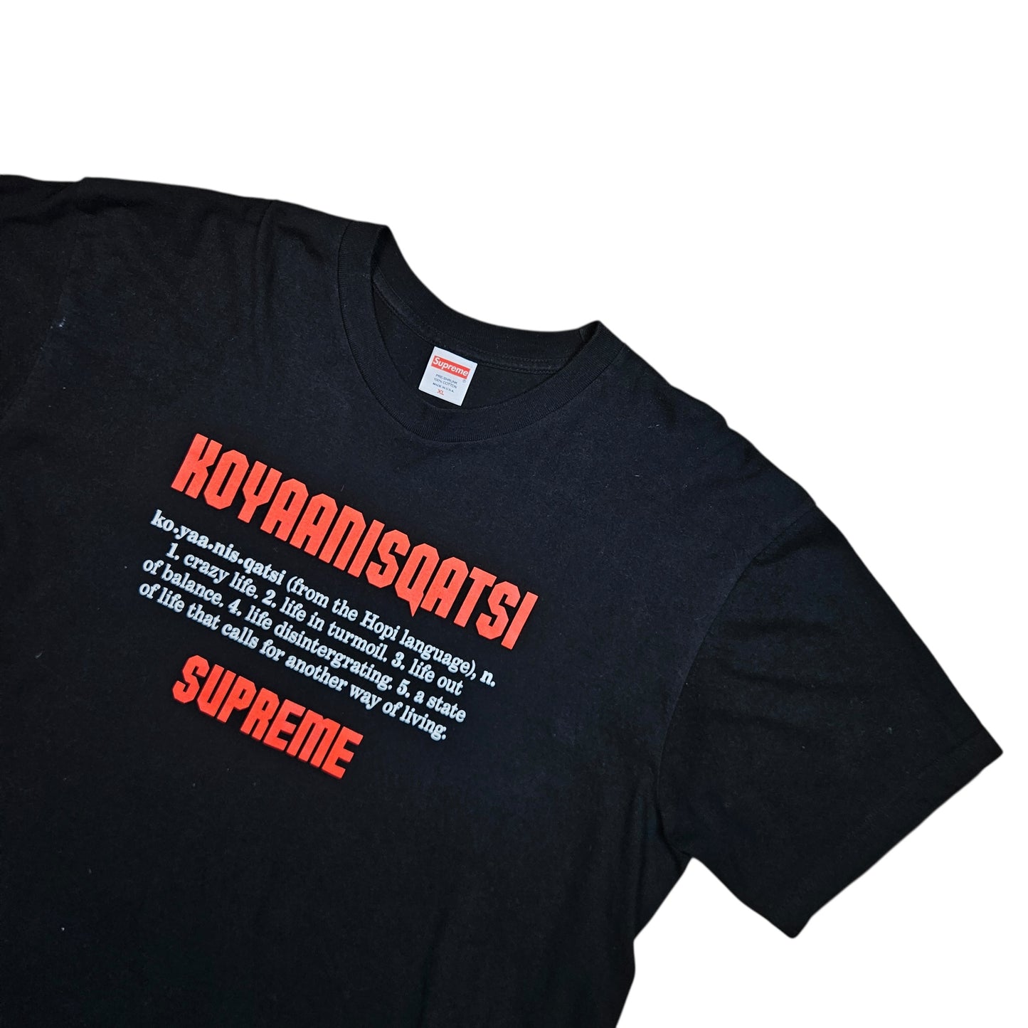 Supreme Koyaanisqatsi Graphic T-shirt