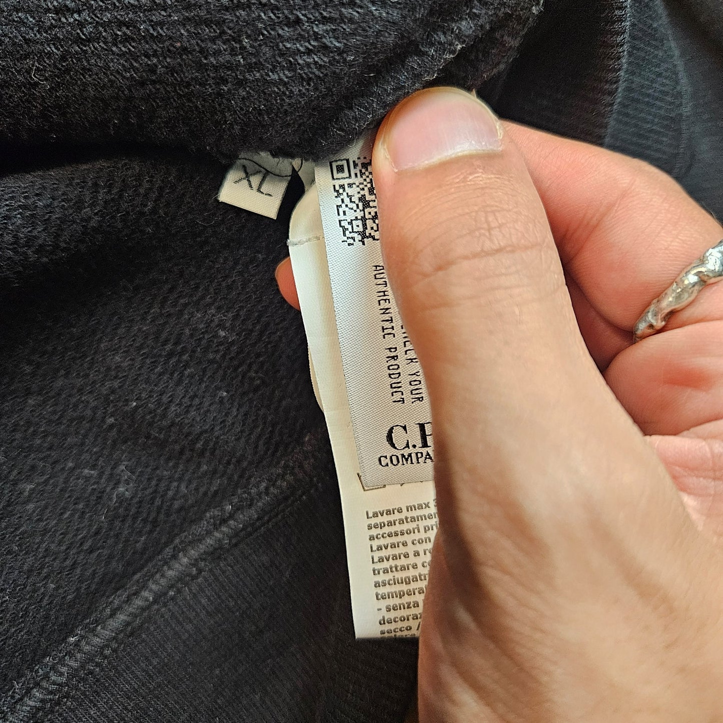 C.p. Company Goggle Zip Up Hoodie