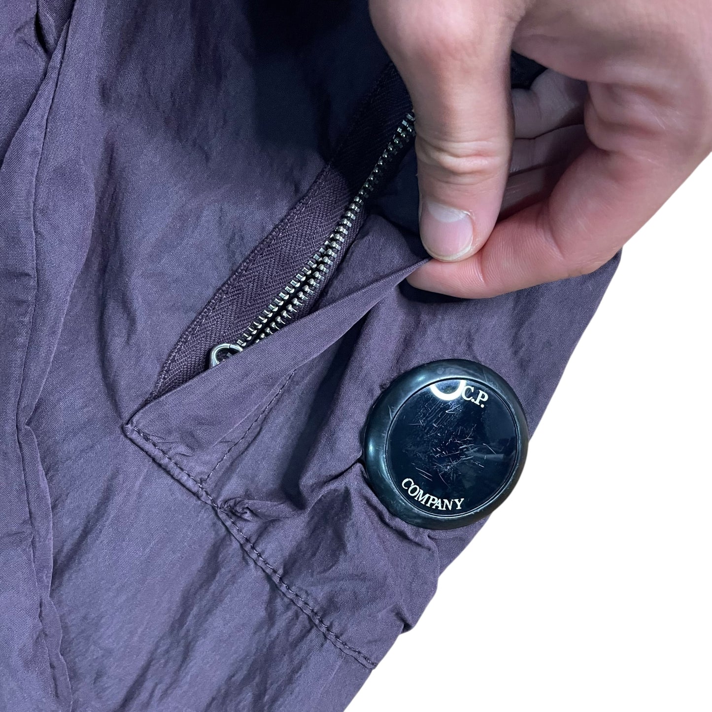 C.p. Company Zip Up And Button Up Jacket