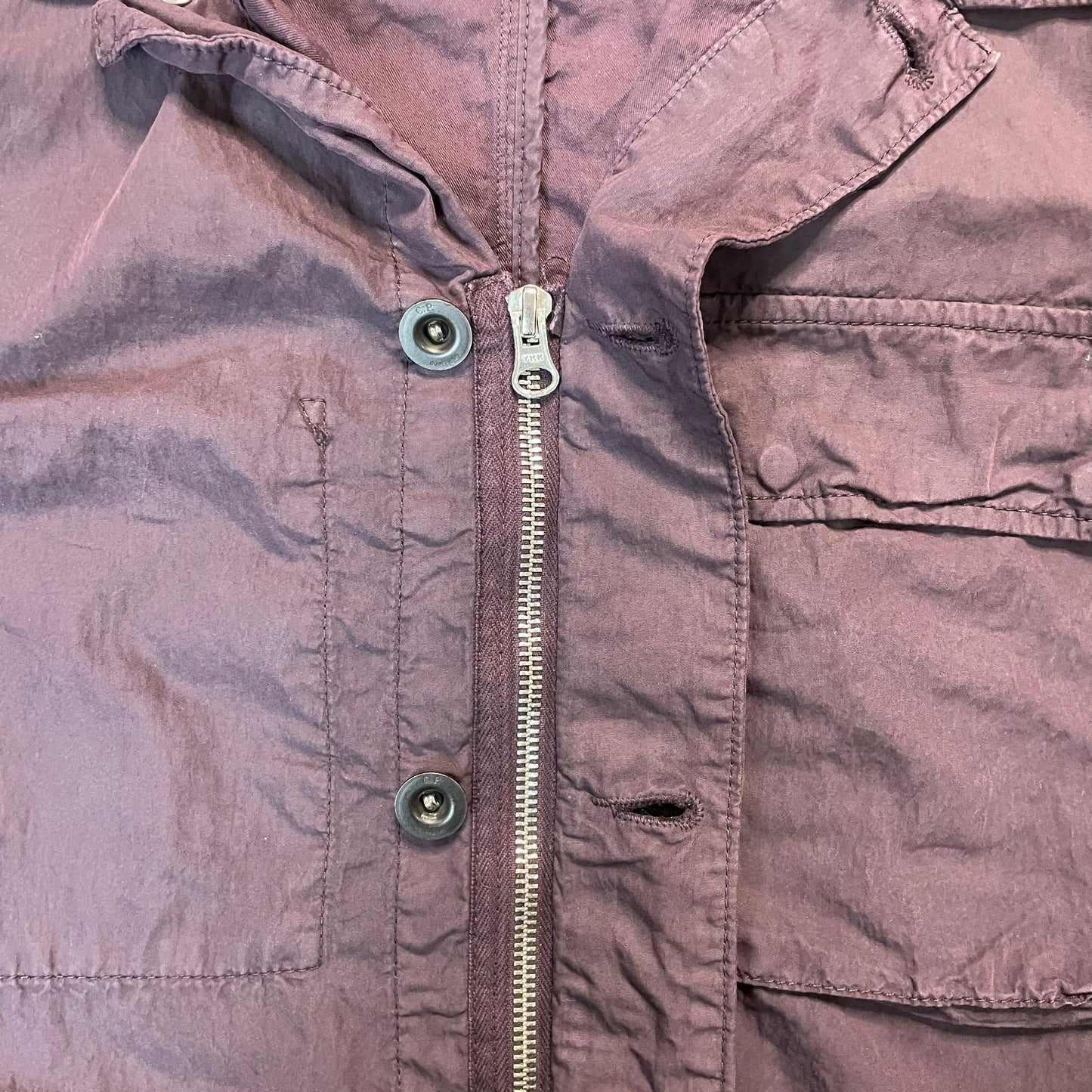 C.p. Company Zip Up And Button Up Jacket