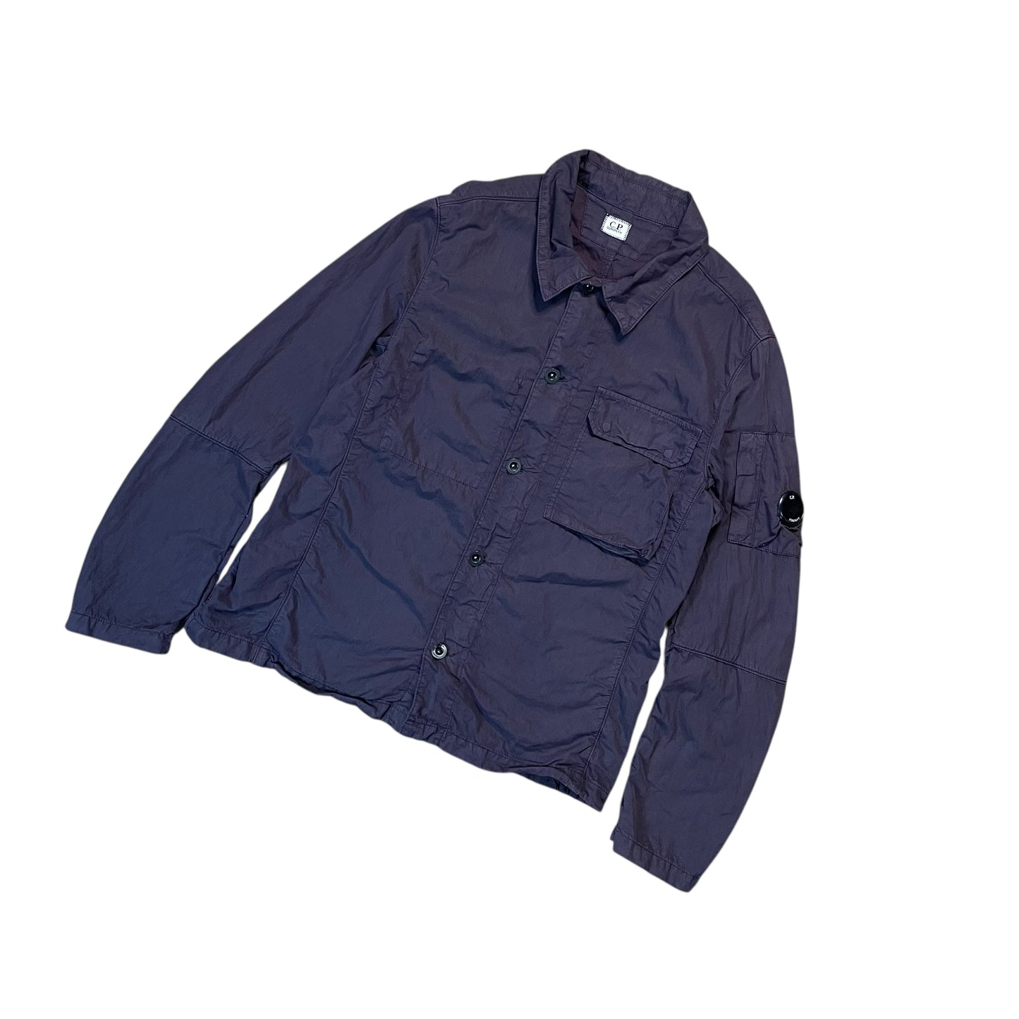 C.p. Company Zip Up And Button Up Jacket