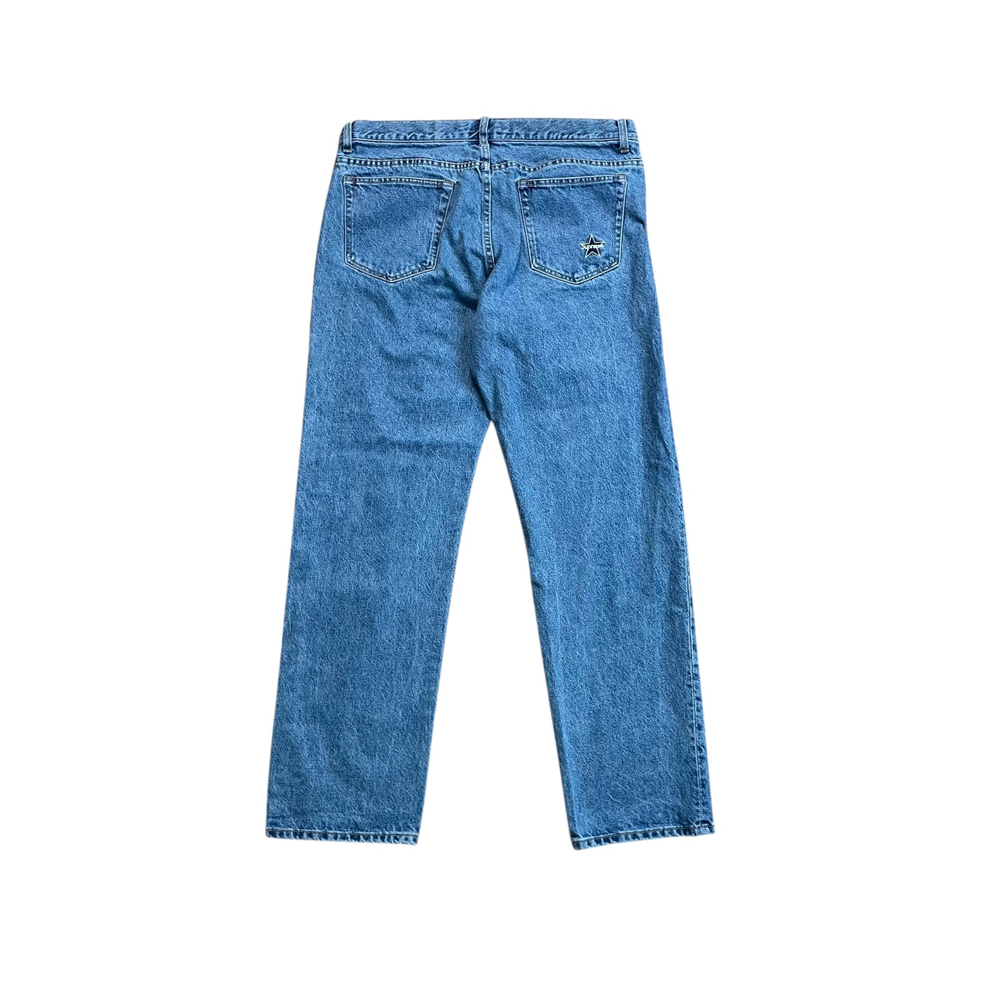 Supreme Regular Jeans With Star Embroidery