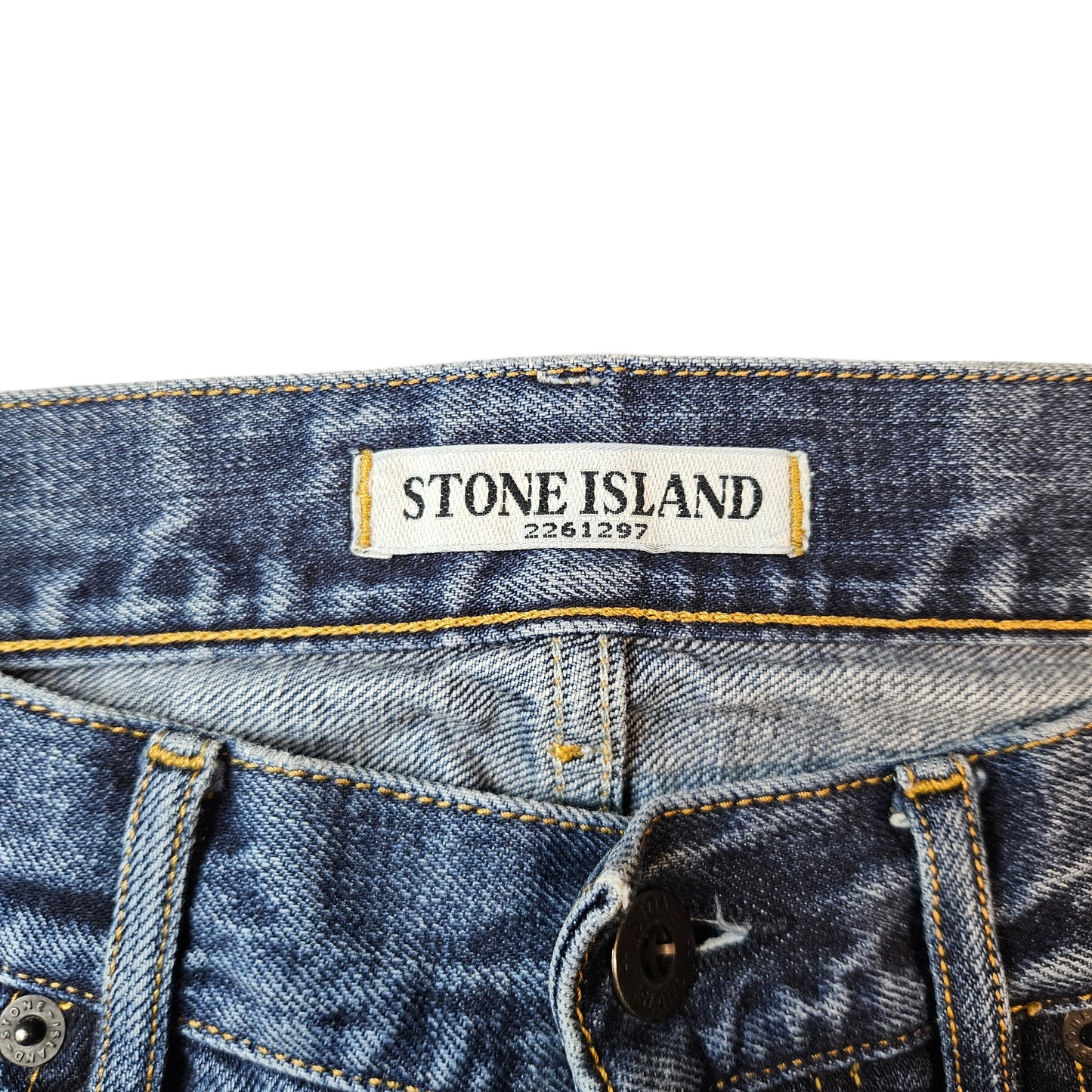 Stone Island Jeans With Badge