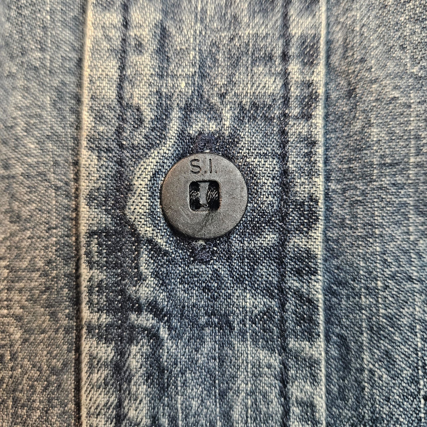 Stone Island Si Denims Spellout Shirt