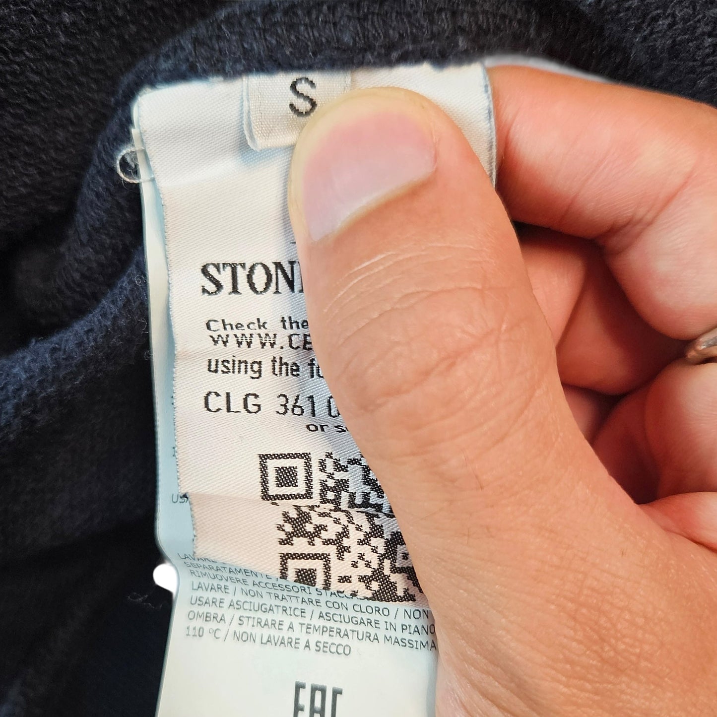 Stone Island Wool Sweatshirt