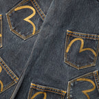 Evisu Multi Pocket Straight Leg Jeans