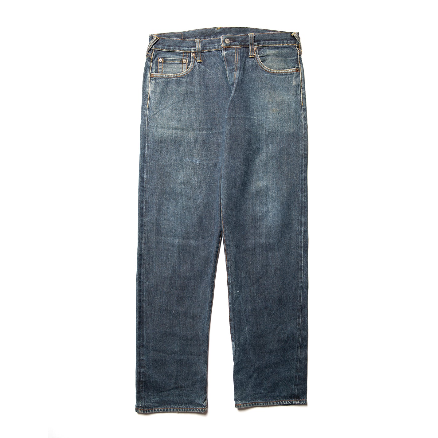 Evisu Multi Pocket Straight Leg Jeans