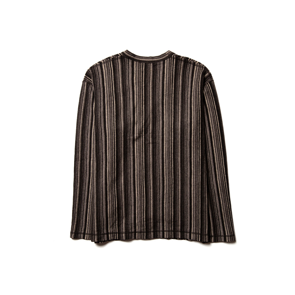 Comme Des Garcons Striped Cardigan