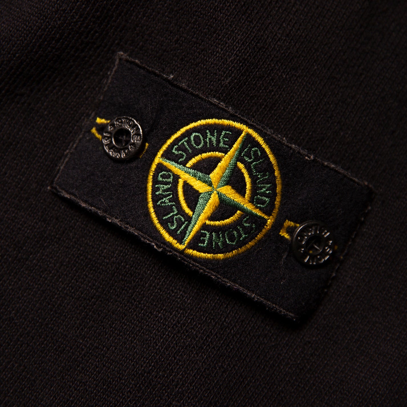 Stone Island Button Up Sweatshirt