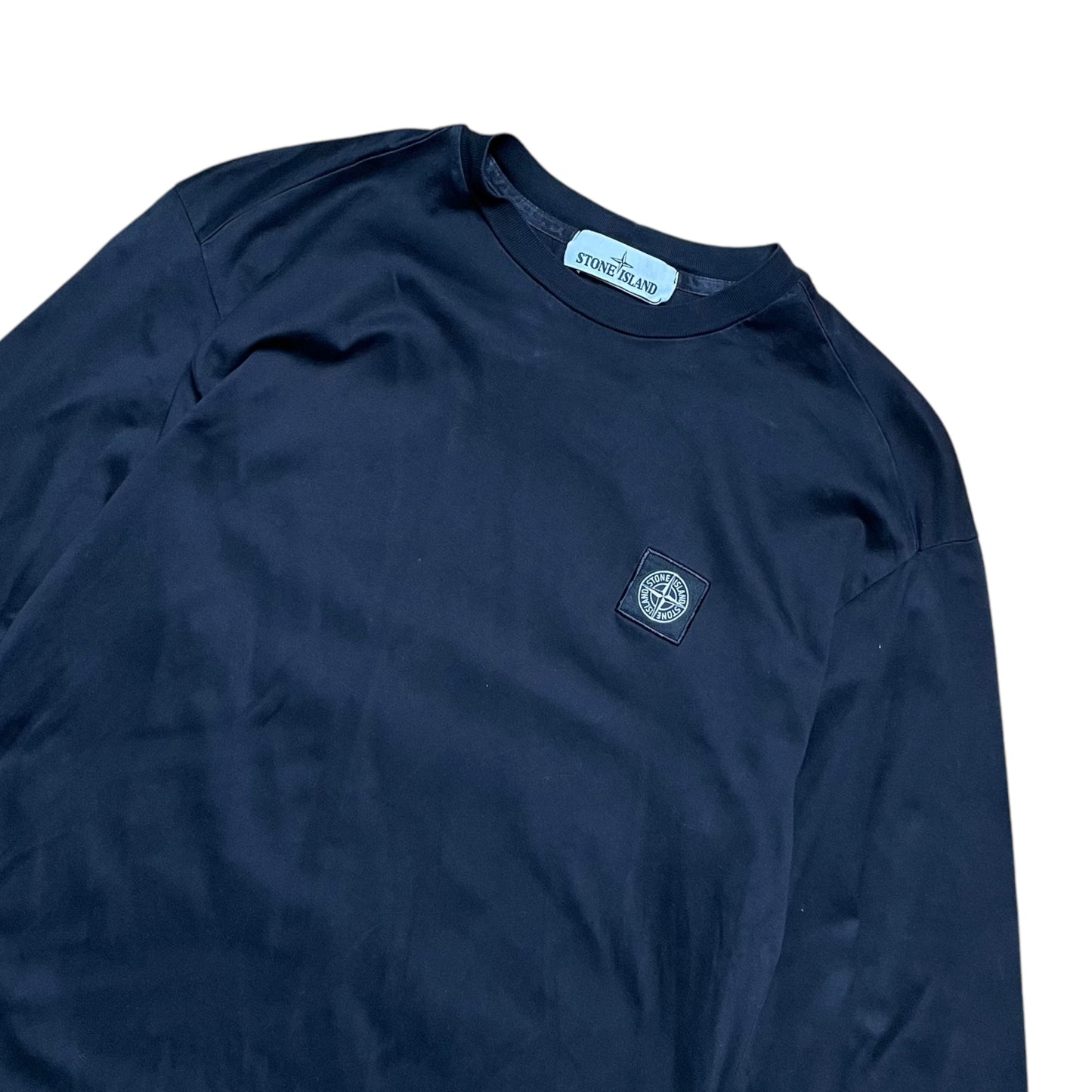 Stone Island Patch Logo Longsleeve T-Shirt