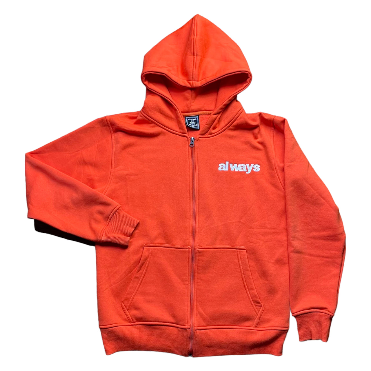 Always Do What You Should Do Zip Up Hoodie