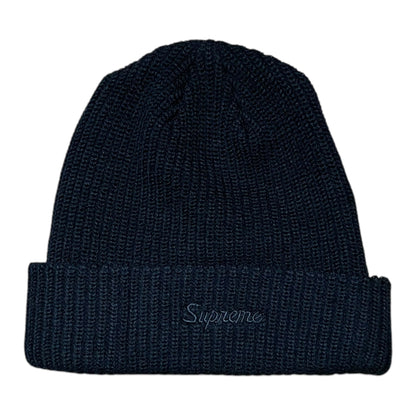 Supreme Black on Black Beanie