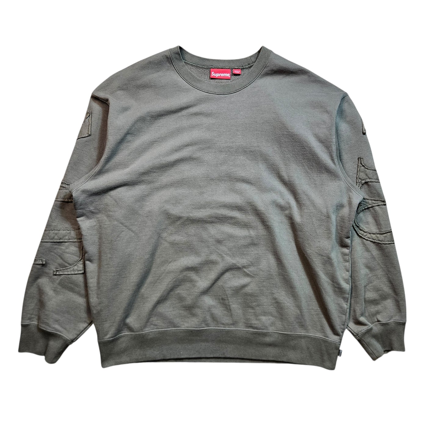 Supreme Tonal Applique Crewneck Sweater