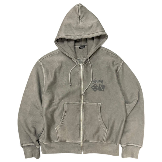 Stussy Dice Logo Zip Up Hoodie