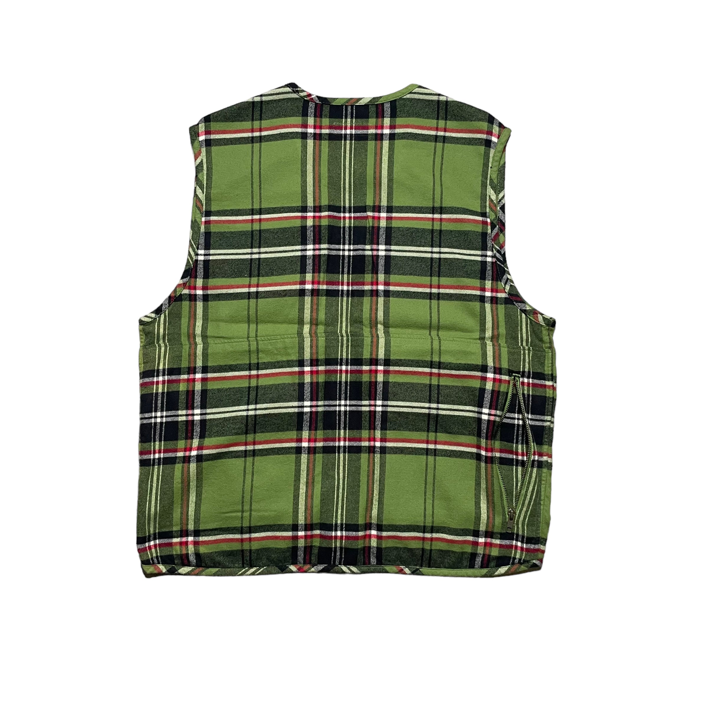Supreme FW|20 Tartan Flannel Cargo Vest – Jacobs