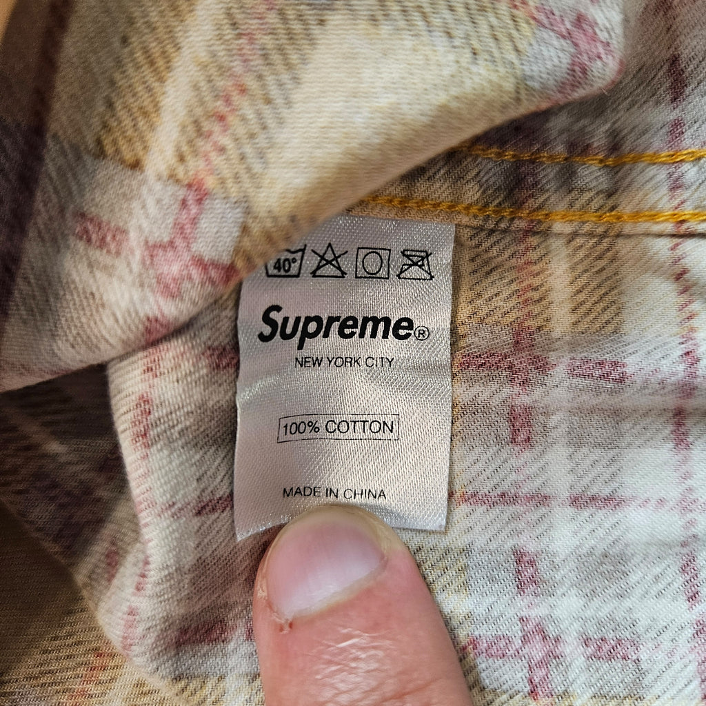 Supreme Plaid Longsleeve Shirt