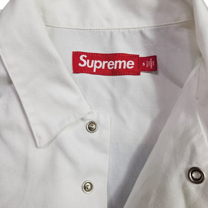 Supreme X Margaret Keane 'teardrop' Short Sleeve Work Shirt