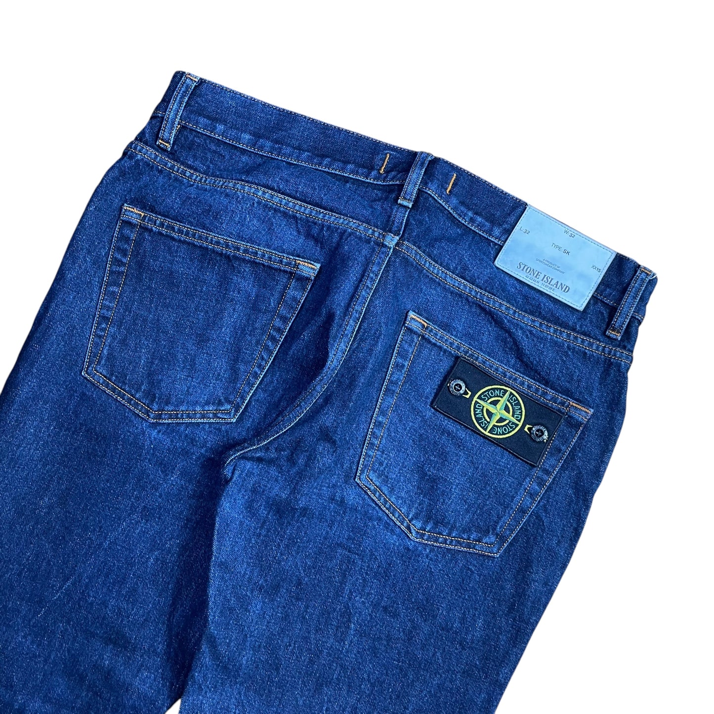 Stone Island Sk Badged Jeans