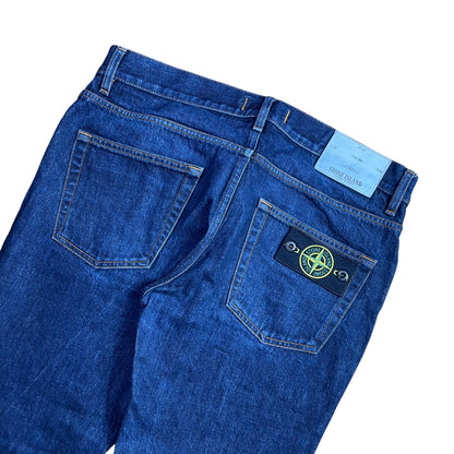 Stone Island Sk Badged Jeans