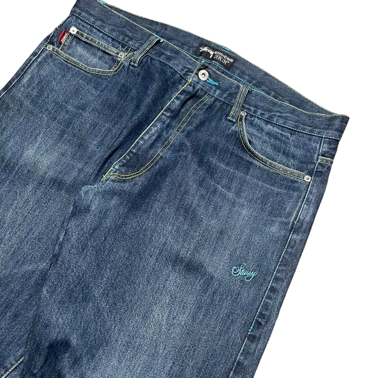 Stussy Embroid Multi Logo Jeans