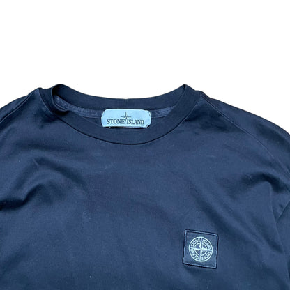 Stone Island Patch Logo Longsleeve T-Shirt