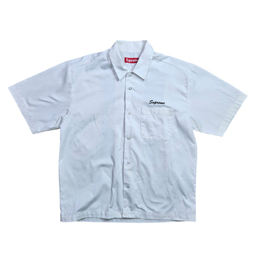 Supreme X Margaret Keane 'teardrop' Short Sleeve Work Shirt