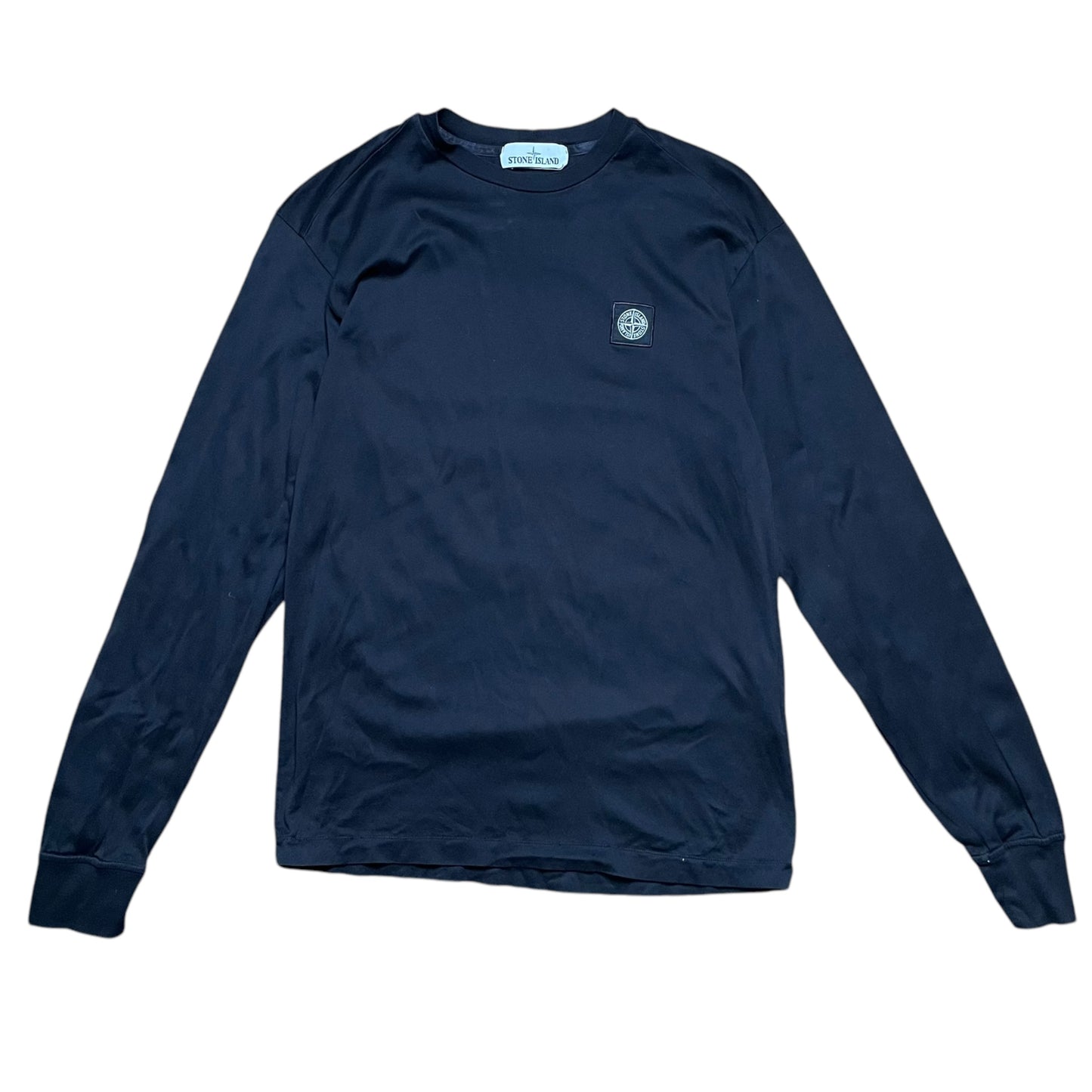 Stone Island Patch Logo Longsleeve T-Shirt