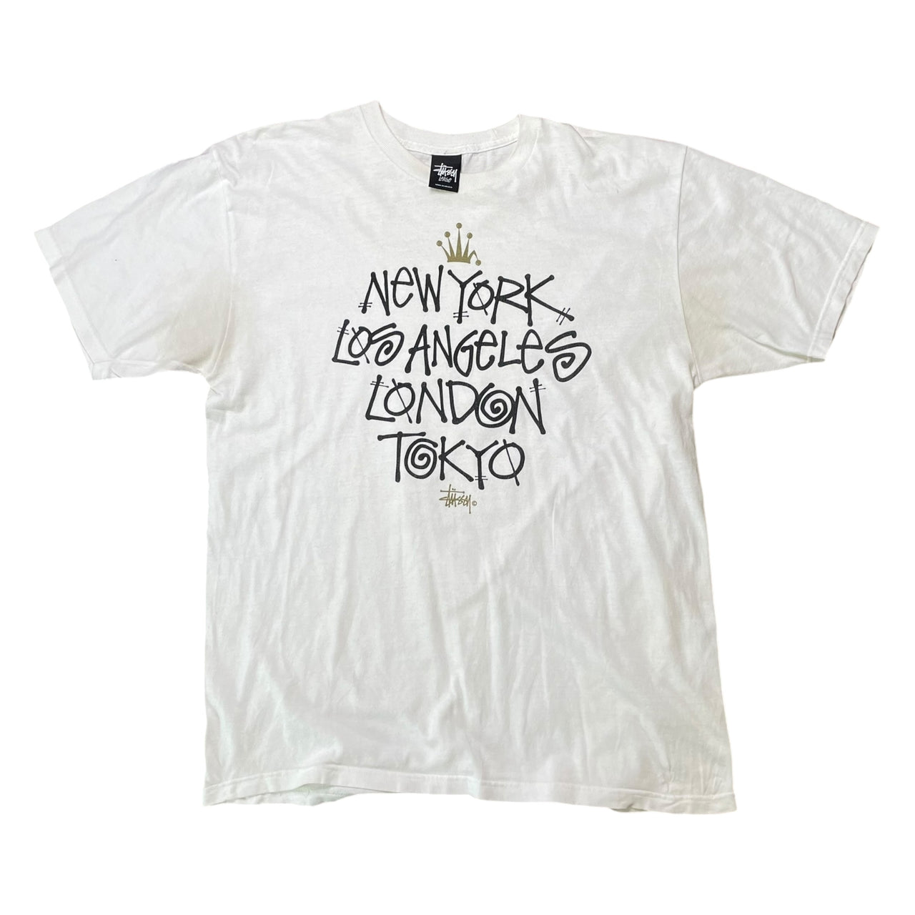 Stussy Spellout City Crown T-Shirt